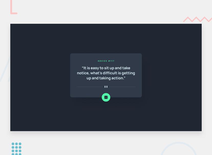 advice generator app